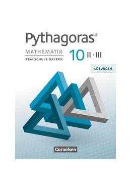 Abbildung von Klein | Pythagoras 10. Jahrgangsstufe (WPF II/III) - Realschule Bayern - Lösungen zum Schülerbuch | 1. Auflage | 2023 | beck-shop.de