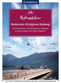 Abbildung von KOMPASS-Karten GmbH | KOMPASS Radreiseführer Bodensee-Königssee Radweg | 1. Auflage | 2022 | beck-shop.de