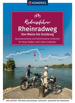 Abbildung von KOMPASS-Karten GmbH | KOMPASS Radreiseführer Rheinradweg von Mainz bis Duisburg | 1. Auflage | 2022 | beck-shop.de