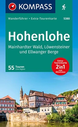 Abbildung von Aigner | KOMPASS Wanderführer Hohenlohe, Mainhardter Wald, Löwensteiner und Ellwanger Berge, 55 Touren mit Extra-Tourenkarte | 1. Auflage | 2022 | beck-shop.de