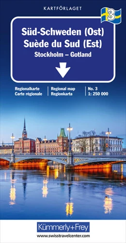 Abbildung von Hallwag Kümmerly+Frey AG | Süd-Schweden (Ost) Nr. 03 Regionalkarte Schweden 1:250 000 | 1. Auflage | 2022 | beck-shop.de