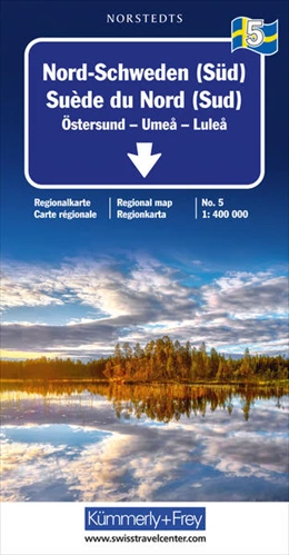 Abbildung von Hallwag Kümmerly+Frey AG | Nord-Schweden (Süd) Nr. 05 Regionalkarte Schweden 1:400 000 | 1. Auflage | 2022 | beck-shop.de