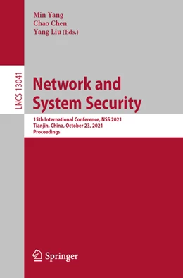 Abbildung von Yang / Chen | Network and System Security | 1. Auflage | 2022 | beck-shop.de