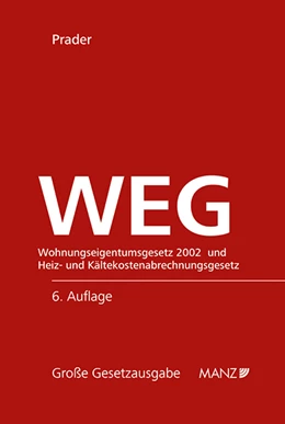 Abbildung von Prader | WEG - Wohnungseigentumsgesetz 2002 und HeizKG | 6. Auflage | 2022 | 64 | beck-shop.de