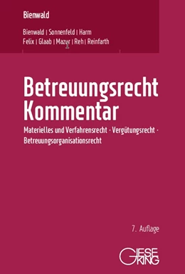 Abbildung von Bienwald / Sonnenfeld | Betreuungsrecht | 7. Auflage | 2023 | beck-shop.de