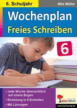 Abbildung von Müller | Wochenplan Freies Schreiben / Klasse 6 | 1. Auflage | 2021 | beck-shop.de