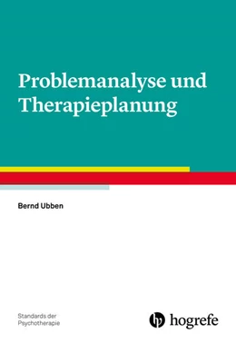 Abbildung von Ubben | Problemanalyse und Therapieplanung | 1. Auflage | 2017 | beck-shop.de