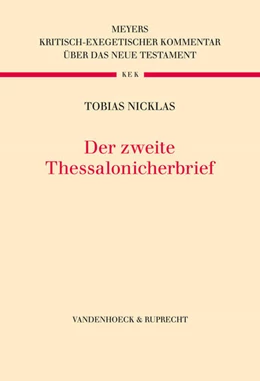 Abbildung von Nicklas | Der Zweite Thessalonicherbrief | 1. Auflage | 2018 | beck-shop.de