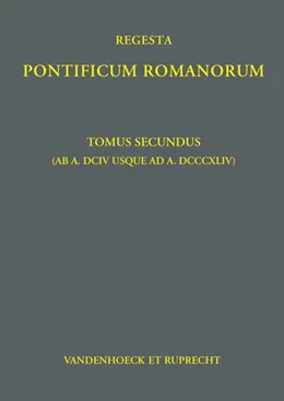 Abbildung von Jaffé / Herbers | Regesta Pontificum Romanorum | 1. Auflage | 2017 | beck-shop.de