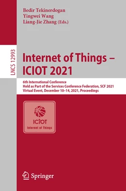 Abbildung von Tekinerdogan / Wang | Internet of Things - ICIOT 2021 | 1. Auflage | 2022 | beck-shop.de