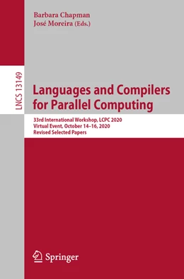 Abbildung von Chapman / Moreira | Languages and Compilers for Parallel Computing | 1. Auflage | 2022 | beck-shop.de