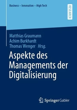 Abbildung von Graumann / Burkhardt | Aspekte des Managements der Digitalisierung | 1. Auflage | 2022 | beck-shop.de