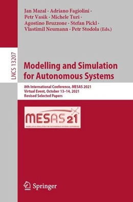 Abbildung von Mazal / Fagiolini | Modelling and Simulation for Autonomous Systems | 1. Auflage | 2022 | beck-shop.de