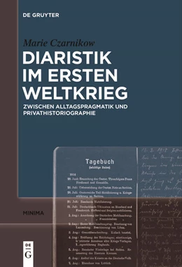 Abbildung von Czarnikow | Diaristik im Ersten Weltkrieg | 1. Auflage | 2022 | beck-shop.de