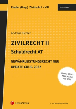 Abbildung von Riedler | Zivilrecht II - Update GRUG 2022 | 6. Auflage | 2022 | beck-shop.de