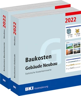 Abbildung von BKI Baukosten Gebäude + Bauelemente Neubau 2022 - Kombi Teil 1-2 | 1. Auflage | 2022 | beck-shop.de