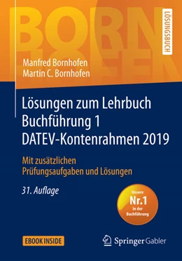 Abbildung von Bornhofen | Lösungen zum Lehrbuch Buchführung 1 DATEV-Kontenrahmen 2019 | 31. Auflage | 2019 | beck-shop.de
