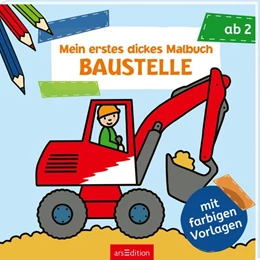 Abbildung von Mein erstes dickes Malbuch ab 2 - Baustelle | 1. Auflage | 2022 | beck-shop.de