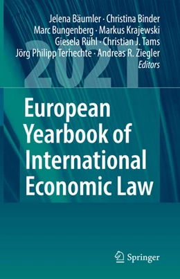 Abbildung von Bäumler / Binder | European Yearbook of International Economic Law 2021 | 1. Auflage | 2022 | beck-shop.de