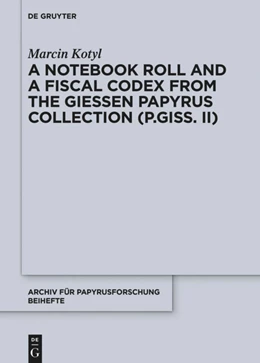 Abbildung von Kotyl | A Notebook Roll and a Fiscal Codex from the Giessen Papyrus Collection (P.Giss. II) | 1. Auflage | 2020 | beck-shop.de
