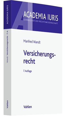 Abbildung von Wandt | Versicherungsrecht | 7. Auflage | 2025 | beck-shop.de