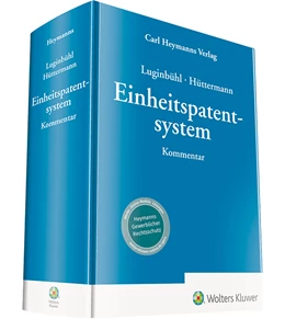 Abbildung von Luginbühl / Hüttermann | Einheitspatentsystem | 1. Auflage | 2024 | beck-shop.de