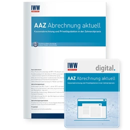 Abbildung von Informationsdienst • AAZ Abrechnung aktuell | 36. Auflage | 2024 | beck-shop.de