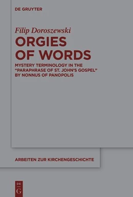 Abbildung von Doroszewski | Orgies of Words | 1. Auflage | 2022 | 154 | beck-shop.de