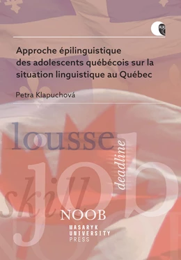 Abbildung von Klapuchová | Approche épilinguistique des adolescents québécois sur la situation linguistique au Québec | 1. Auflage | 2020 | 505 | beck-shop.de