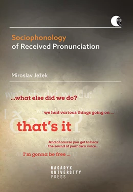 Abbildung von Ježek | Sociophonology of Received Pronunciation | 1. Auflage | 2021 | 509 | beck-shop.de