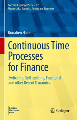 Abbildung von Hainaut | Continuous Time Processes for Finance | 1. Auflage | 2022 | beck-shop.de