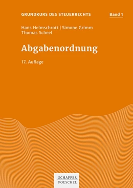 Abbildung von Helmschrott / Grimm | Abgabenordnung | 17. Auflage | 2022 | Band | beck-shop.de