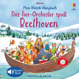 Abbildung von Taplin | Mein Klassik-Klangbuch: Das Tier-Orchester spielt Beethoven | 1. Auflage | 2022 | beck-shop.de