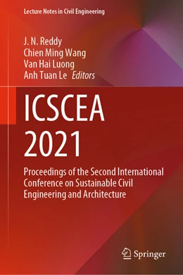 Abbildung von Reddy / Wang | ICSCEA 2021 | 1. Auflage | 2022 | beck-shop.de