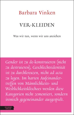 Abbildung von Vinken | Ver-kleiden | 1. Auflage | 2022 | beck-shop.de