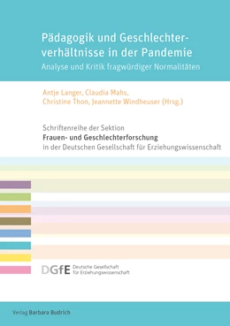 Abbildung von Langer / Mahs | Pädagogik und Geschlechterverhältnisse in der Pandemie | 1. Auflage | 2022 | 9 | beck-shop.de