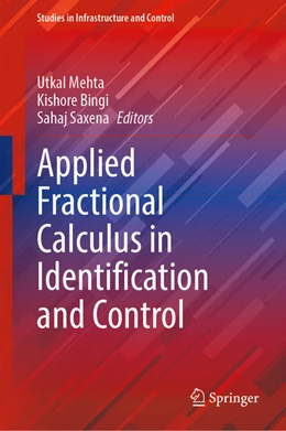 Abbildung von Mehta / Bingi | Applied Fractional Calculus in Identification and Control | 1. Auflage | 2022 | beck-shop.de