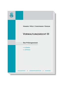 Abbildung von Hemmer / Wüst | Verwaltungsrecht III | 15. Auflage | 2022 | beck-shop.de