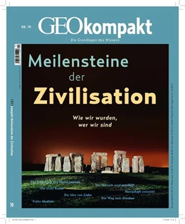 Abbildung von Schröder / Wolff | GEOkompakt 70/2022 - Meilensteine der Zivilisation | 1. Auflage | 2022 | beck-shop.de