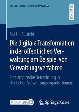 Abbildung von Giehrl | Die digitale Transformation in der öffentlichen Verwaltung am Beispiel von Verwaltungsverfahren | 1. Auflage | 2022 | beck-shop.de