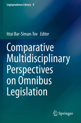 Abbildung von Bar-Siman-Tov | Comparative Multidisciplinary Perspectives on Omnibus Legislation | 1. Auflage | 2022 | 8 | beck-shop.de