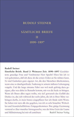 Abbildung von Rudolf Steiner Nachlassverwaltung / Sam | Sämtliche Briefe Band 2 | 1. Auflage | 2023 | beck-shop.de