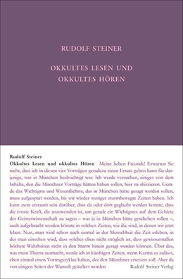 Abbildung von Steiner | Okkultes Lesen und okkultes Hören | 1. Auflage | 2026 | beck-shop.de