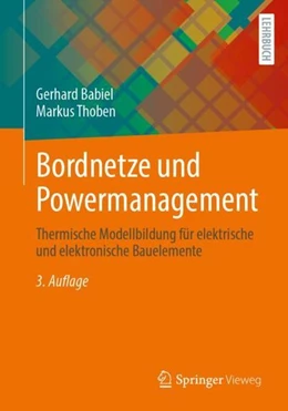 Abbildung von Babiel / Thoben | Bordnetze und Powermanagement | 3. Auflage | 2022 | beck-shop.de