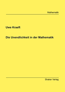 Abbildung von Kraeft | Die Unendlichkeit in der Mathematik | 1. Auflage | 2022 | beck-shop.de