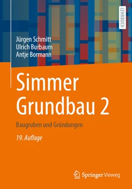 Abbildung von Schmitt / Burbaum | Simmer Grundbau 2 | 19. Auflage | 2024 | beck-shop.de