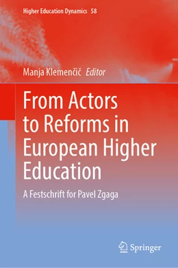 Abbildung von Klemencic | From Actors to Reforms in European Higher Education | 1. Auflage | 2022 | beck-shop.de