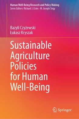 Abbildung von Czyzewski / Kryszak | Sustainable Agriculture Policies for Human Well-Being | 1. Auflage | 2022 | beck-shop.de