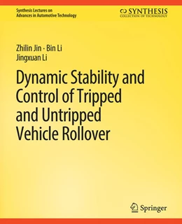 Abbildung von Jin / Li | Dynamic Stability and Control of Tripped and Untripped Vehicle Rollover | 1. Auflage | 2022 | beck-shop.de