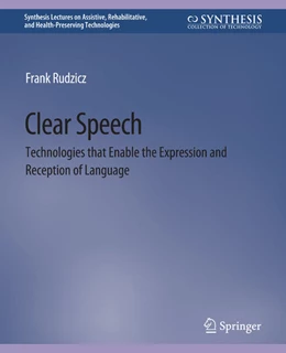 Abbildung von Rudzicz | Clear Speech | 1. Auflage | 2022 | beck-shop.de